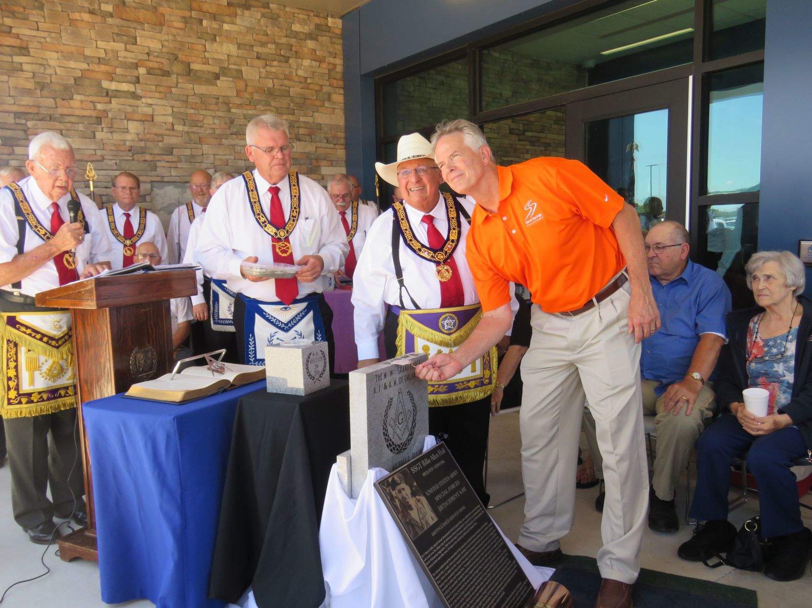 Masonic Cornerstone Ceremony